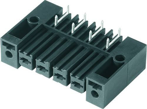 Weidmüller Buchsengehäuse-Platine BV/SV in Schwarz mit 7.62 mm Rastermaß, 100 Stück - Bild 1