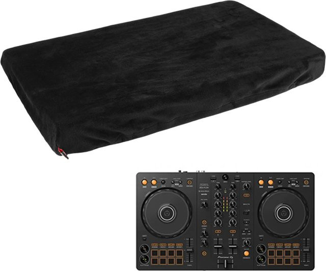ALLOYSEED Staubschutzhülle für Pioneer DDJ-FLX4 DJ-Controller in Schwarz mit elastischem Band - Bild 1