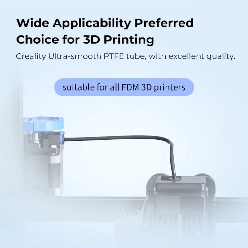 Creality PTFE-Teflonschlauch für 1,75 mm Filament, ultraglatt mit geringer Reibung für Ender 3 und alle FDM-3D-Drucker - Bild 3