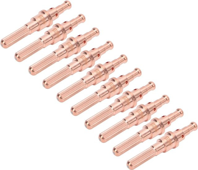 10 Stück Fishine Messingelektroden 98215 Ersatz für Thermal Dynamics SL60 SL100 in Gold - Bild 1