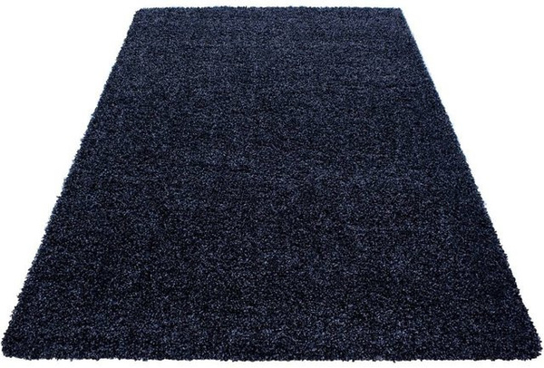 Ayyildiz Hochflorteppich Life Shaggy in Marineblau B/L: 100 x 200 cm