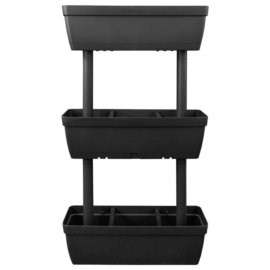 6er Set Gartenfackeln von Super Merchant in Anthrazit, Höhe: 100 cm, ideal für Terrasse, Balkon und Garten - Bild 2