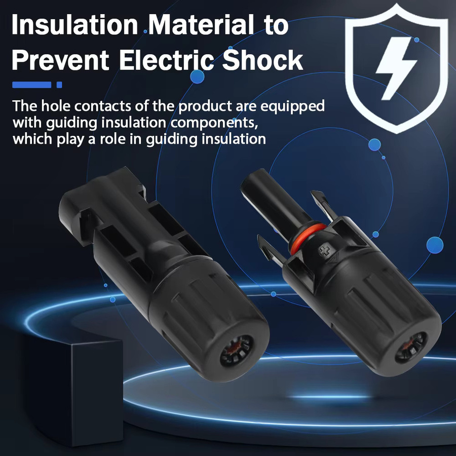 EARU DC-Solarstecker Set IP67 wasserdicht mit 2 Schraubenschlüsseln für PV-Kabel 1000 V 30 A - Bild 5