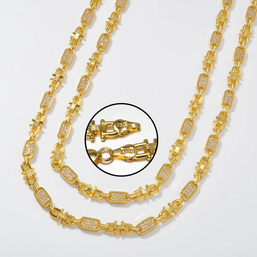 sny Halskette, Zirkonia, Gold, Damen - Bild 3