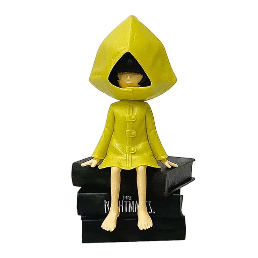 Bandai Little Nightmares Six/Mono/Leon Figur, Actionfigur, Gelb, Kunststoff - Bild 3