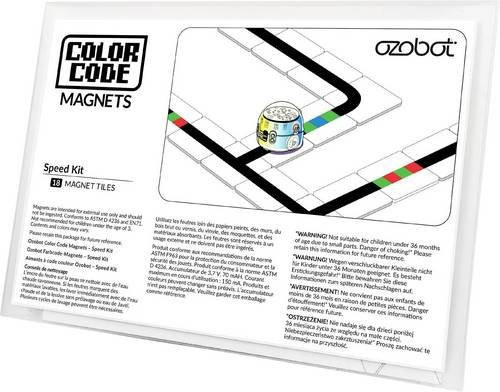 Ozobot Magnete Speed Set Farbcode Box Magnet - Bild 1