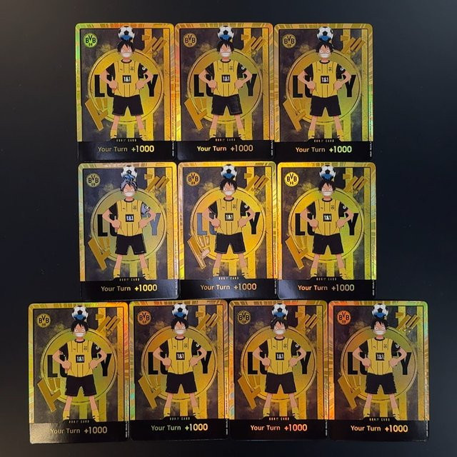 Bandai One Piece Sammelkarten, 10-teiliges Set, englisch, bunt - Bild 1