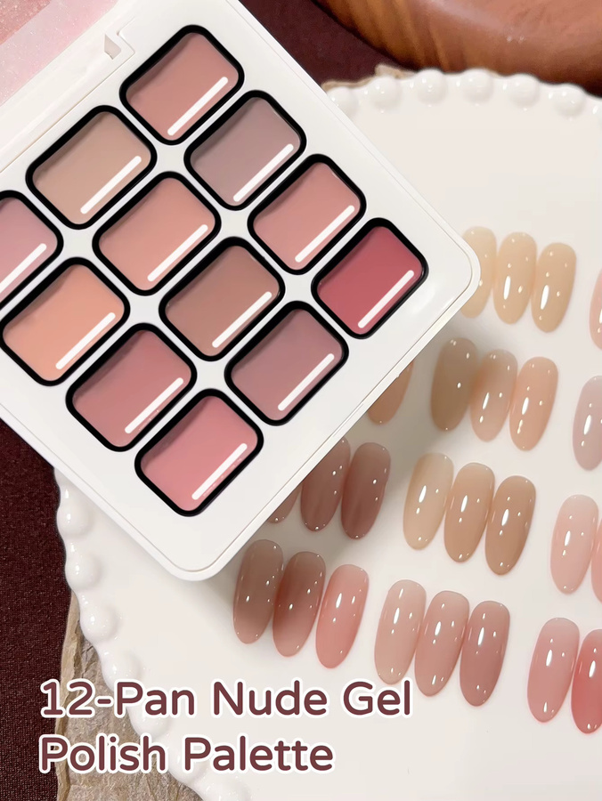 MORDDA Muster-Gel, 12 Farben, Glänzend, Unisex - Bild 3