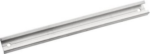Hager MES-CPSTB110 Kabelabfangschiene C-Profil aus Stahlblech in Grau - Bild 1