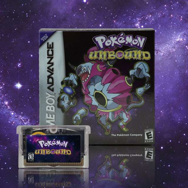 GBA Flash RTC Spielmodul Pokemon Unbound V2.1.1 ROM-Hack mit Box - Bild 1