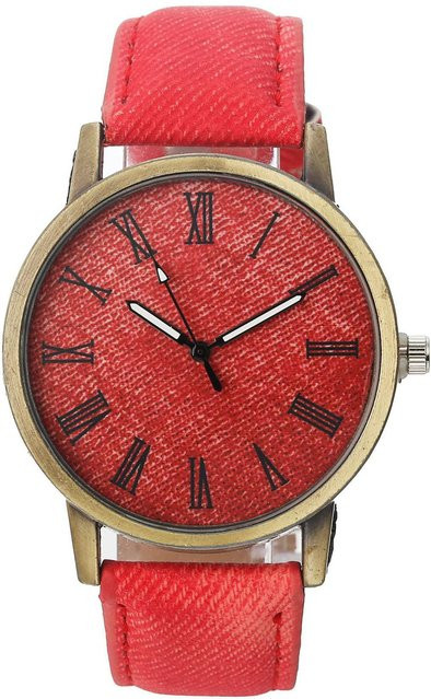 Your Fashion Armbanduhr, Quarz, Edelstahl, Leder, Bunt, Unisex - Bild 1