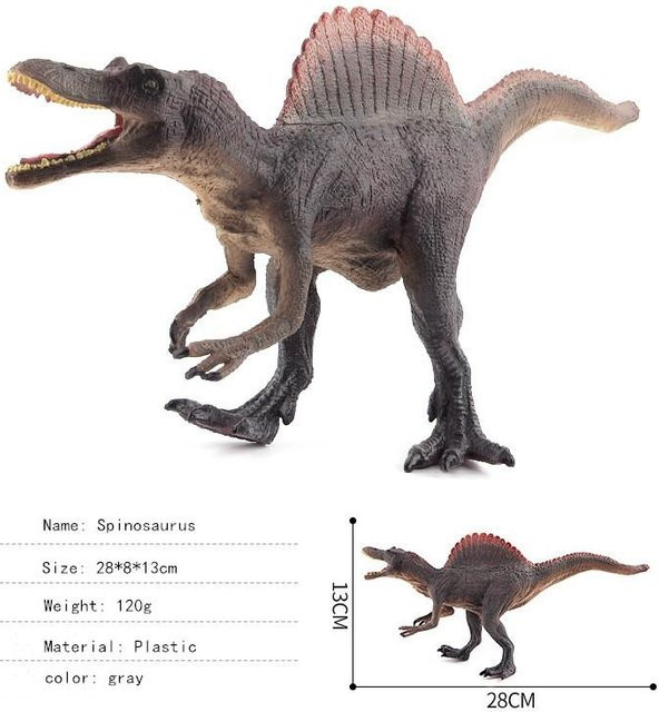 Fashnics Dinosaurier Tiere Modell, Actionfiguren, Kunststoff, Grau, ab 18 Jahre - Bild 1