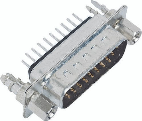 HARTING Steckverbinder 09 56 261 7713 09562617713 Polzahl: 26 Löten, Farbe: Silber - Bild 1