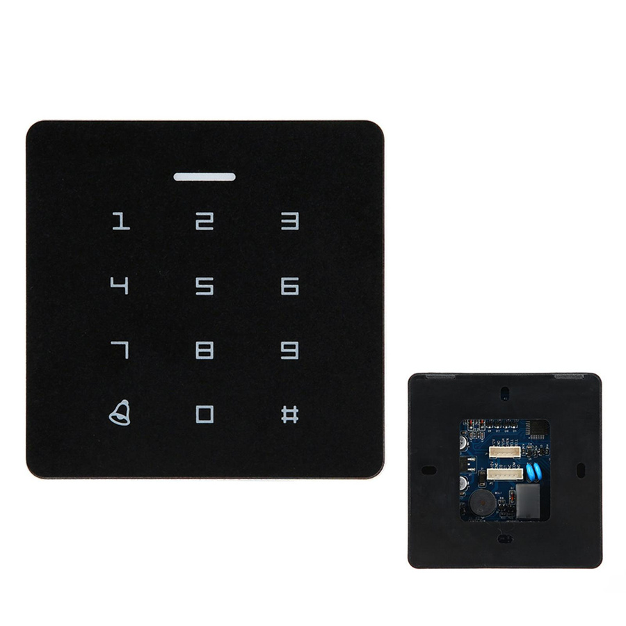 Painter RFID-Kartenleser zur Türzugangskontrolle mit Tastatur und kontaktloser ID-Karten-Steuerung in Schwarz - Bild 3