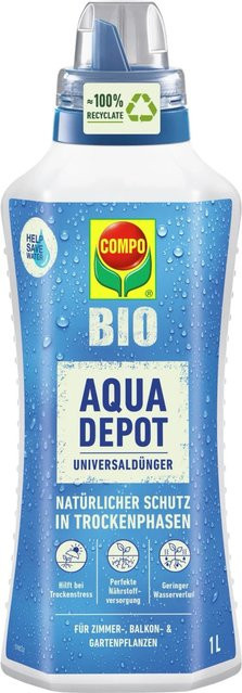 Compo Bio Universaldünger Aqua Depot Flüssigdünger für Zimmerpflanzen, Balkonpflanzen und Gartenpflanzen - Bild 1