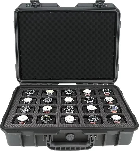 Uhren Box Reisekoffer, Schwarz, Herren - Bild 1
