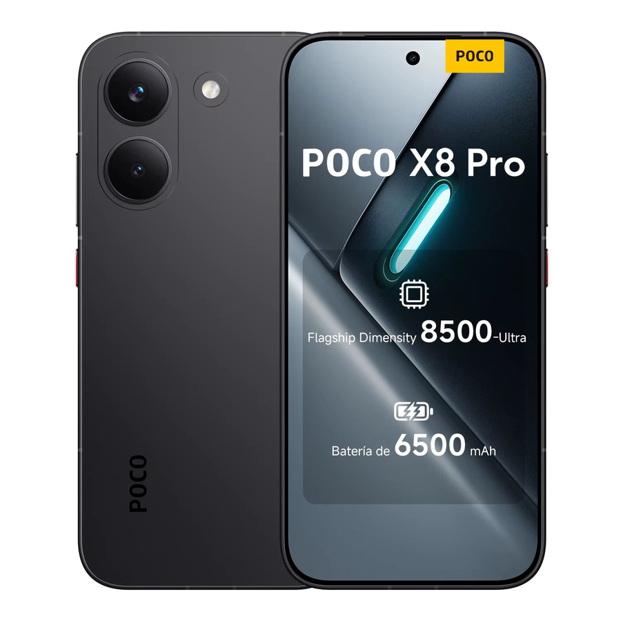 Xiaomi POCO X8 Pro 5G Smartphone Black mit 256 GB Speicher, Dimensity 8500-Ultra Prozessor, NFC und 6500 mAh Akku - Bild 7