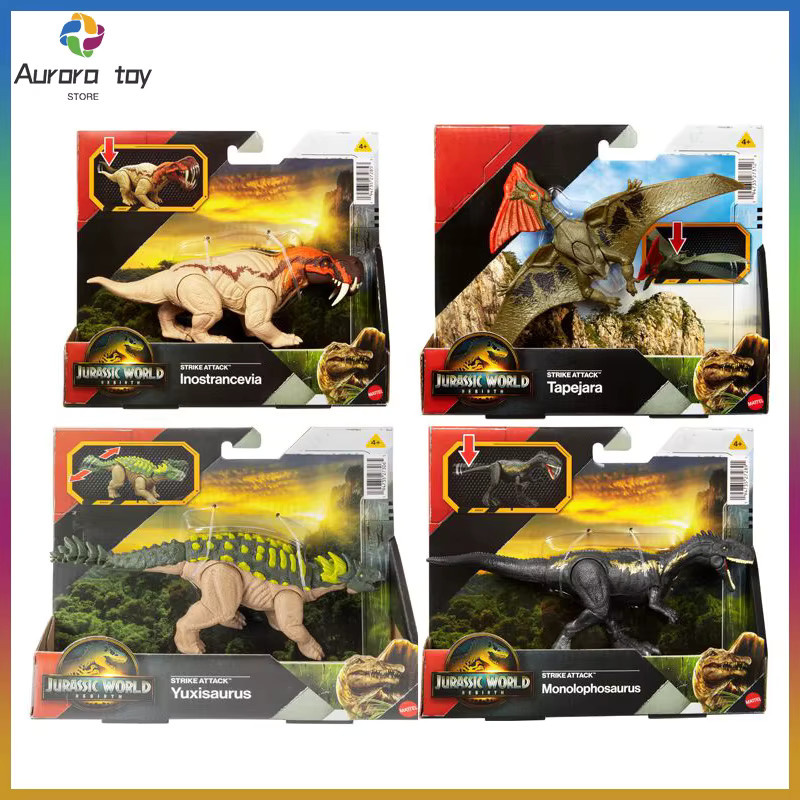 Mattel Jurassic World Wild Attack-Serie, Dinosaurier-Modell, ab 4 Jahren - Bild 1