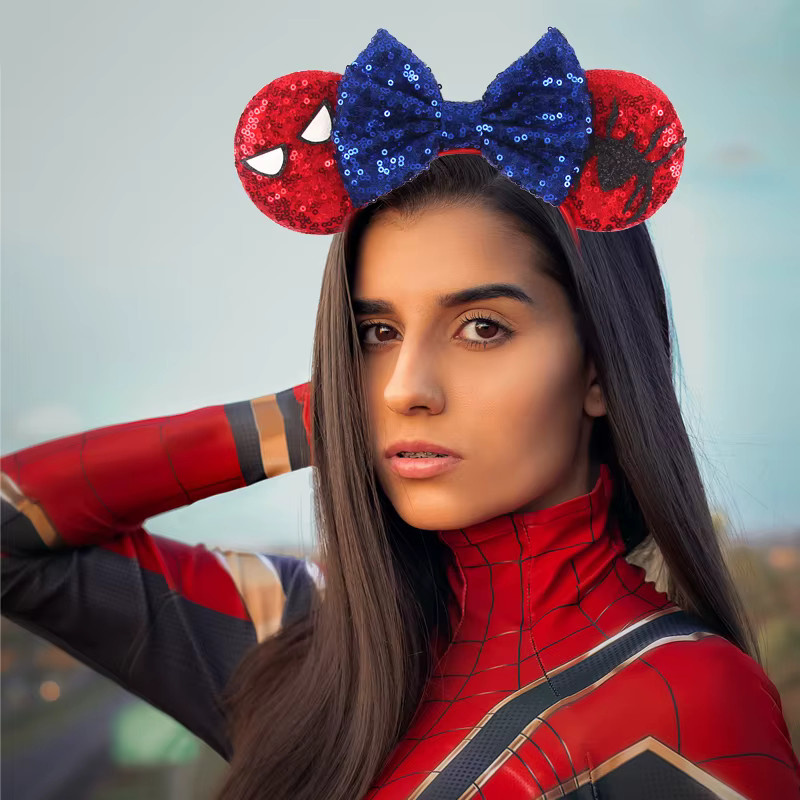 Disney Captain America Spider-Man Stirnbänder, Haarschmuck, Cosplay-Haarband - Bild 4