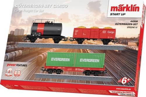 Märklin Start up Güterwagen, Kesselwagen, Containerwagen, AC, 1:87, ab 6 Jahren - Bild 1