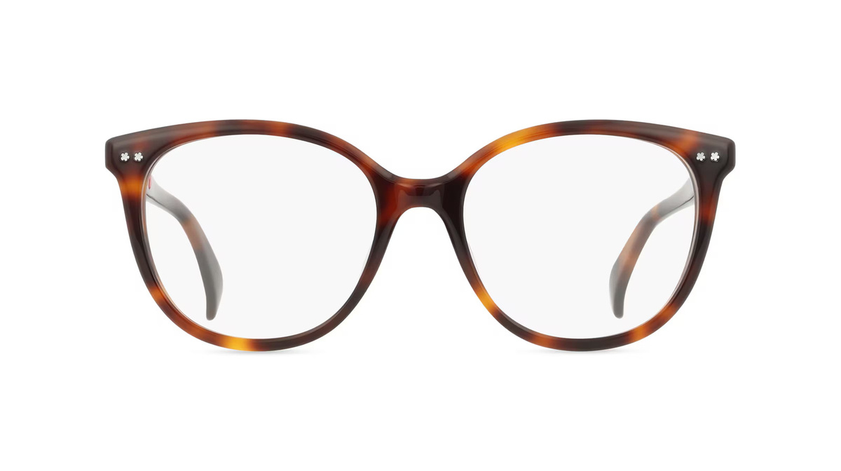 Kenzo KZ50200I Korrektionsbrille Butterfly, Vollrand, Kunststoff, Braun, Damen - Bild 1