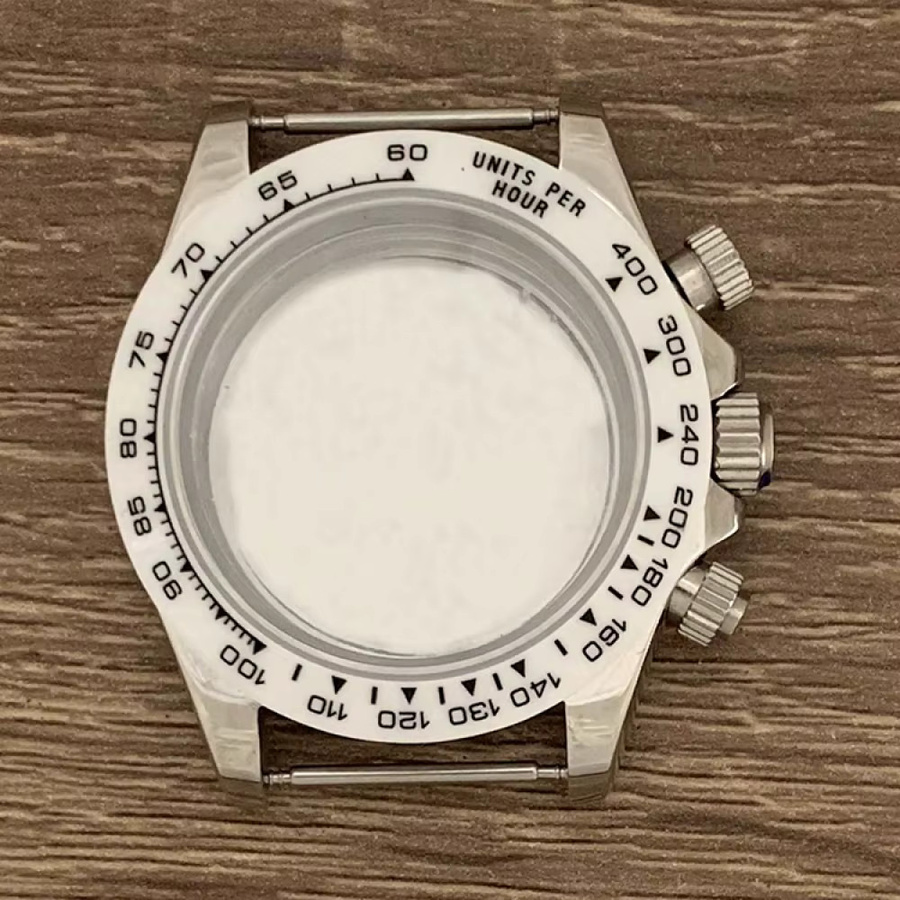 MASiKEN Uhrengehäuse, Edelstahl, Silber, 39 mm, Quarzwerk, Unisex - Bild 2