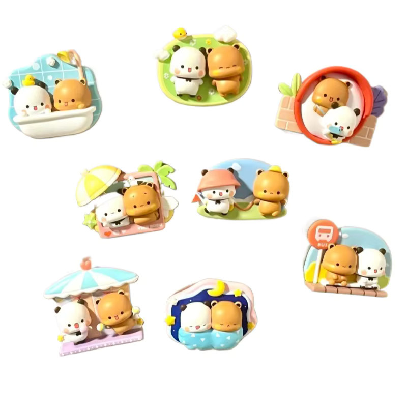 Bandai Yier und Bubu Serie Kühlschrankmagnet Blindbox, Puppe, Ornament - Bild 4