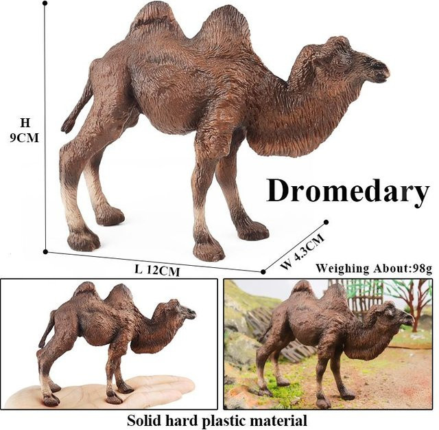 Oenux Wildes Wüstenkamel Kamel Actionfigur aus PVC ab 3-6 Jahren - Bild 1