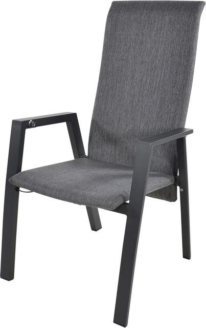 Lesli Hochlehner Flare Gartenstuhl in Anthrazit, H x B x T: 112 x 59,5 x 70 cm - Bild 1