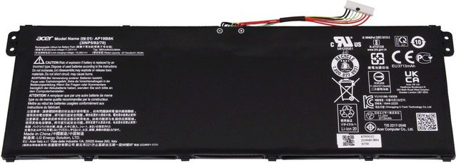 Acer Akku AP19B8K in Schwarz mit 3830 mAh und 11,25 V - Bild 1