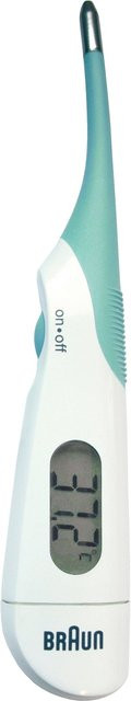 Braun Fieberthermometer in Weiß - Bild 1