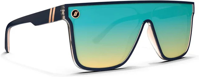 Blenders Sci-Fi Sonnenbrille, Damen, Vollrand, Butterfly, Kunststoff, Grey, Beige, Black - Bild 1