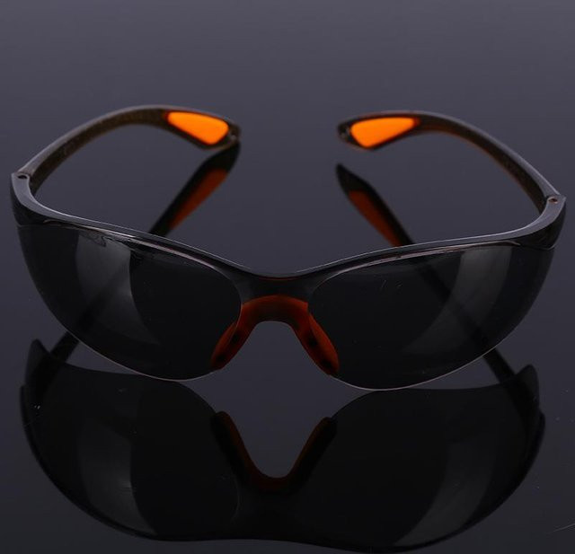 Wangsad111 Schlagbrille Transparent Stoßfest und Spritzwassergeschützt für Sport und Arbeit - Bild 1