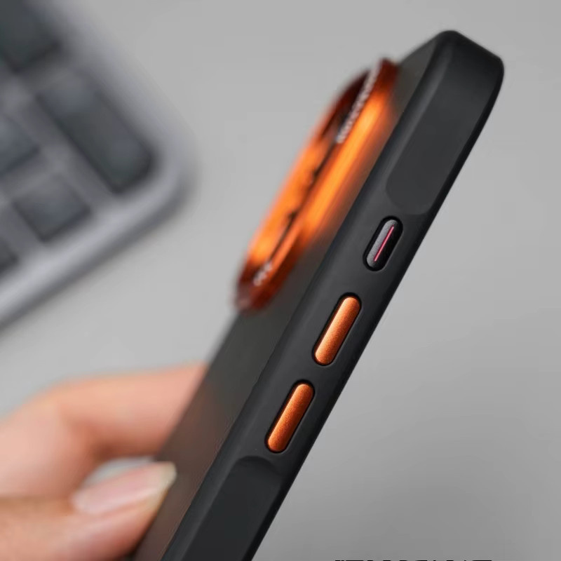 MagSafe Schutzhülle im Carbon-Faser-Muster für iPhone 17 Pro Max, iPhone 16, iPhone 15 und iPhone 14 Pro in Schwarz - Bild 4