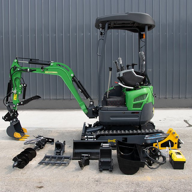 DCNB Kleinbagger Minibagger EURO5 in Grün, 1,8 Tonnen - Bild 1