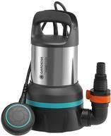 Gardena Wasserpumpe 9032-20, 450 W, 11000 l/h, 0,7 bar, Tauchpumpe in Schwarz-Silber-Multicolor - Bild 1