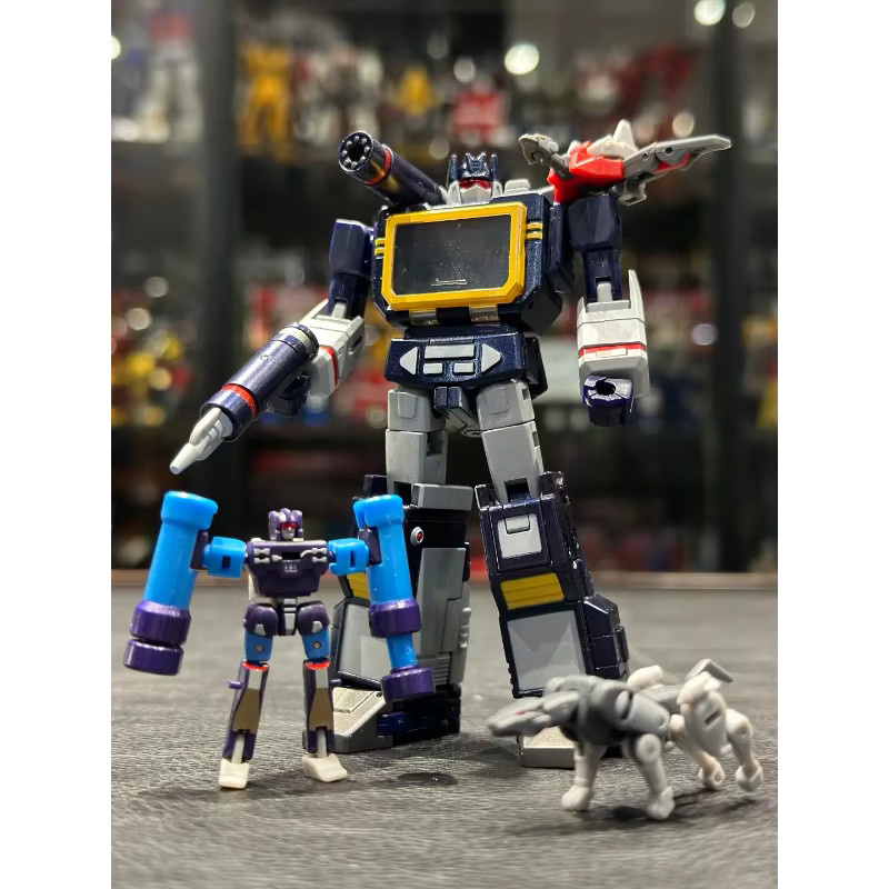 Hasbro Transforming Robot Toys Soundwave Prowl Skids Trailbreaker Hook Inferno Sixshot, Actionfigur, Legends Scale - Bild 1