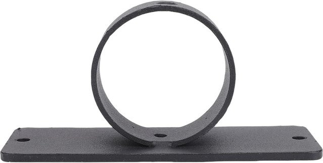 KONNWEI Ringseil-Halterung aus Edelstahl in Schwarz Matt mit Schraube für Hanfseil-Zäune und Tropringe - Bild 1