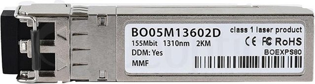 BlueOptics J9054D Netzwerk-Transceiver-Modul SFP Faseroptik 155 Mbit/s 1310 nm in Silber - Bild 1