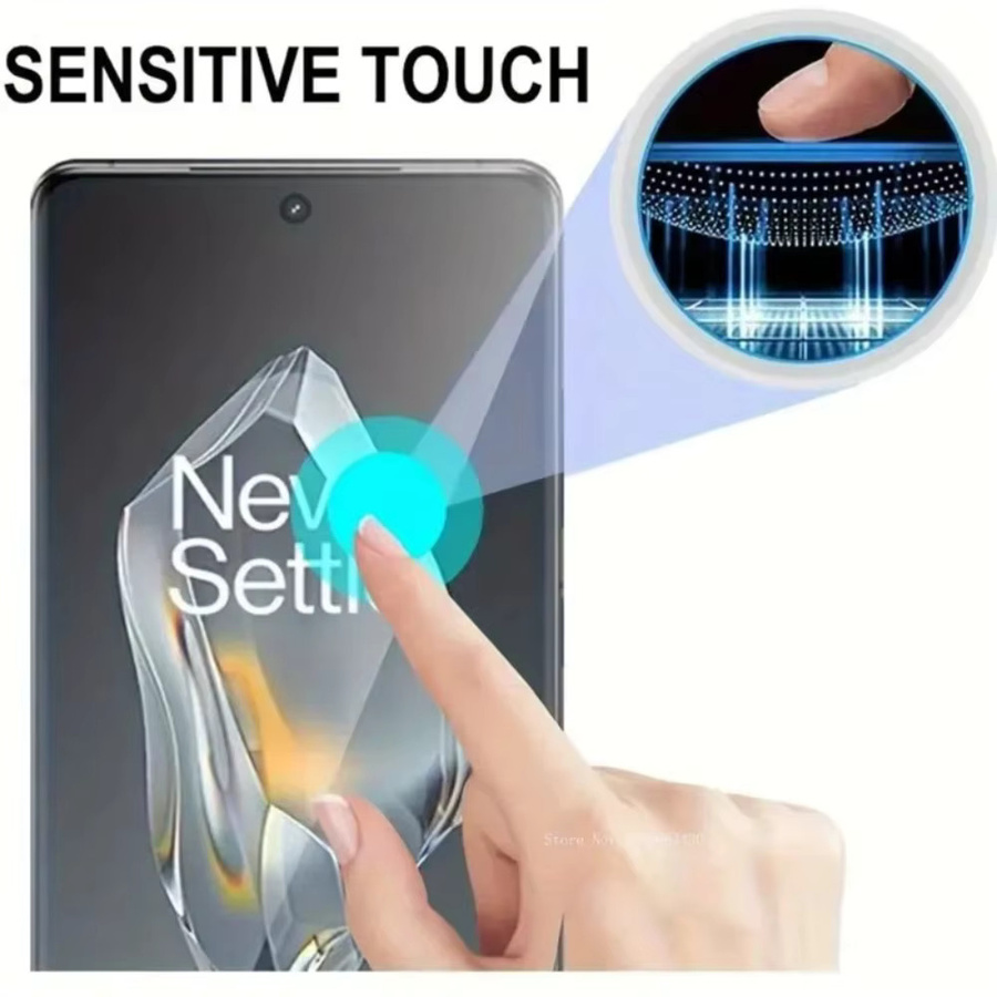 5er Pack Hydrogel Display Schutzfolien für OnePlus 13 12 11 10T 9 8 7 Pro 13R 12R 9R 8T 7T Pro transparent - Bild 2
