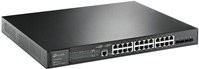 TP-Link JetStream SG3428XMP Rackmount Gigabit Managed Switch mit 24x RJ-45, 4x SFP+ und 384W PoE+ in Schwarz - Bild 2