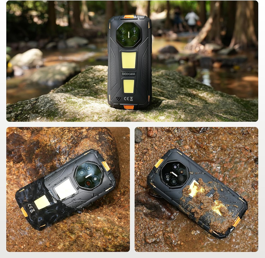 DOOGEE Fire 3 Max Smartphone mit 256 GB Speicher, 5,5 Zoll Display und 8350 mAh Akku, Android 15, Grün - Bild 4