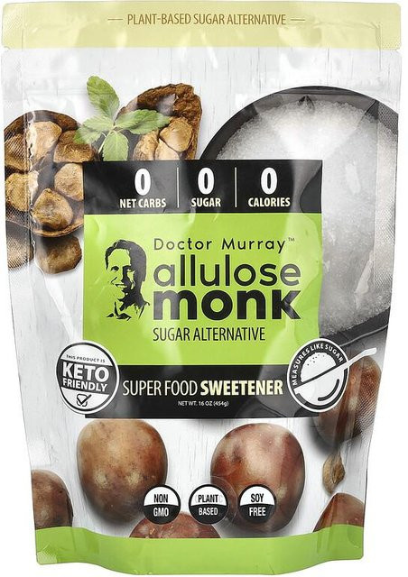 Dr. Murray's Allulose Mönch Zuckerersatz glutenfrei 454 g - Bild 1