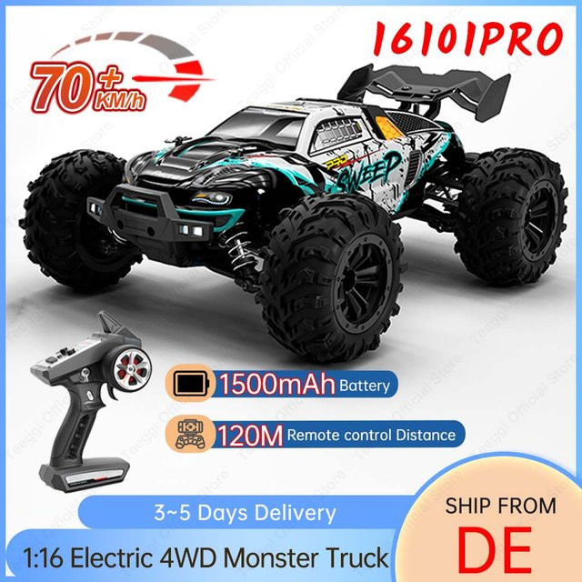 Teeggi 16102 PRO Hochgeschwindigkeits-RC-Auto, Offroad, Drift - Bild 1