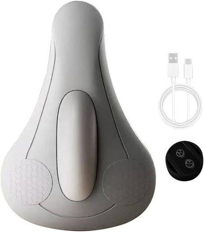 Cafandy Elektrischer Beckenbodentrainer in Grau zur Stärkung der Beckenbodenmuskulatur und Blasenkontrolle mit Fernbedienung und USB-Ladefunktion - Bild 1