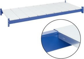 Bito Stahl-Auflagepaneel Set verzinkt blau B/T: 135,0 x 110,0 cm Tragkraft 1500kg - Bild 1