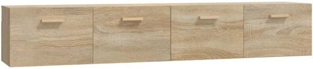 vidaXL Wandschränke 2er-Set Sonoma-Eiche, modern und schlicht, B/T/H: 100 x 36,5 x 35 cm - Bild 1