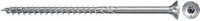 Fischer Power-Fast II Spanplattenschraube mit Senkkopf und Torx-Antrieb, verzinkter Stahl, Farbe Silber/Blau, Durchmesser: 6,0 mm, Länge: 240,0 mm - Bild 1