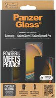 PanzerGlass Privacy Displayschutz Ultra-Wide Fit Schutzfolie für Samsung Galaxy Xcover7 und Xcover6 Pro in Schwarz und Transparent - Bild 1
