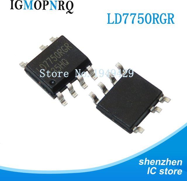 5 Stück LD7750RGR LD7750RG LD7750R LD7750 SOP-7 LCD Power Management IC Chip in Schwarz - Bild 1